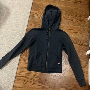 AVIATOR NATION- bolt hoodie   color: charcoal//white   size:xs  NOT SOLD ANYMORE